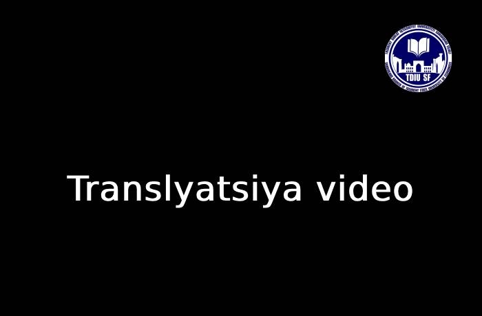 A bino kutubxona yakuniy imtihon 1 kamera